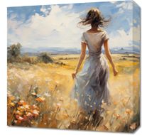 Obraz 50x50cm Podmuch Lata