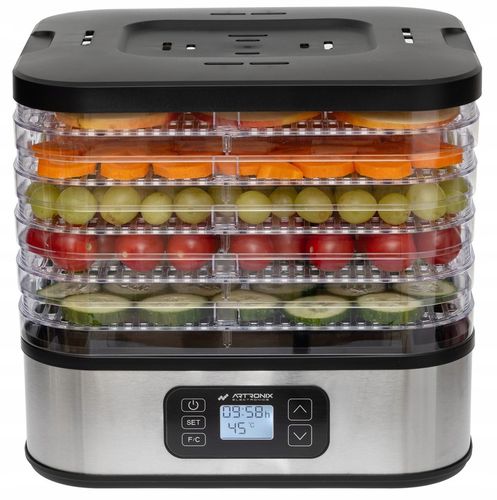 SUSZARKA SPOŻYWCZA DO ŻYWNOŚCI GRZYBÓW ZIÓŁ OWOCÓW WARZYW TIMER! 400W na Arena.pl