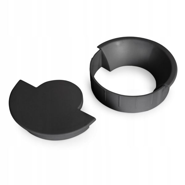 Przepust przelotka otwór na kable do blatu mebli SPS-G02B czarny zdjęcie 3