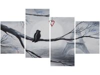 OBRAZ DRUK PTAK GAŁĘZI