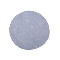 Dywan okrągły ø 140 cm jasnoszary DEMRE