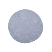 Dywan okrągły ø 140 cm jasnoszary DEMRE