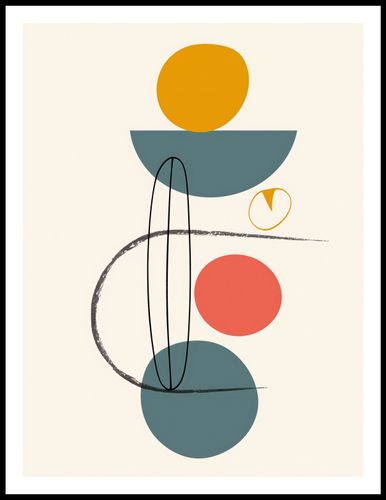 Plakat 60x80cm Równe Kompozycje na Arena.pl