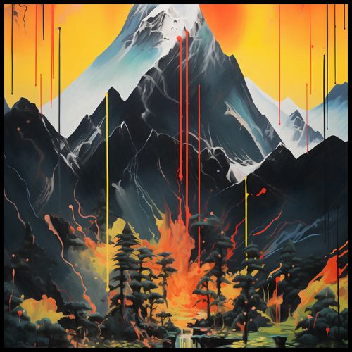 Plakat 80x80cm Górska Alchemia na Arena.pl