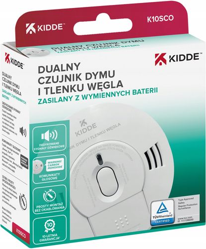 Czujnik dymu KIDDE K10SCO na Arena.pl