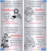 Łańcuszek Srebro 925 Medalik Chrzest Komunia Roczek Grawer