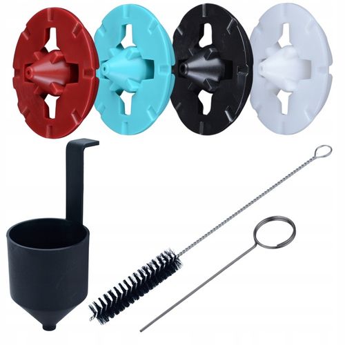 PISTOLET AGREGAT MALARSKI DO MALOWANIA ŚCIAN 700W 4 DYSZ 1200 ML DUŻY na Arena.pl