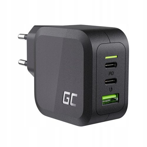 Szybka Ładowarka GC Power GaN 65W 2x USB-C PowerDelivery USB-A do telefonu na Arena.pl