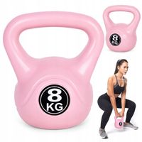 Kettlebell Kettle 8 Kg Odważnik Do Ćwiczeń Kula Hantla Obciążenie Ciężar