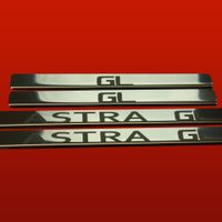 Listwa progowa OPEL ASTRA MK3/F/I ASTRA GL Stal nierdzewna 304 połysk 4szt