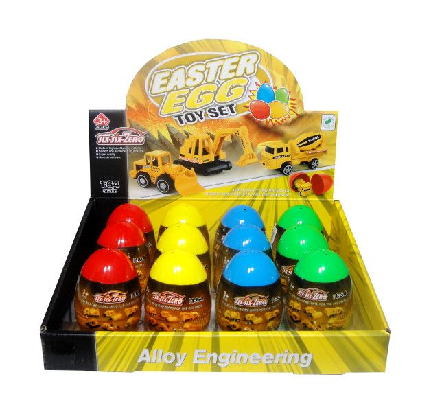 auto budowlane 1:64  w jajku zdjęcie 1
