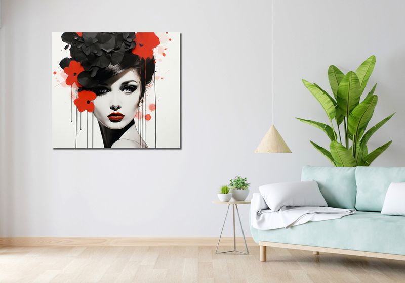 Obraz 100x90cm Kwiatowa Pasja zdjęcie 2