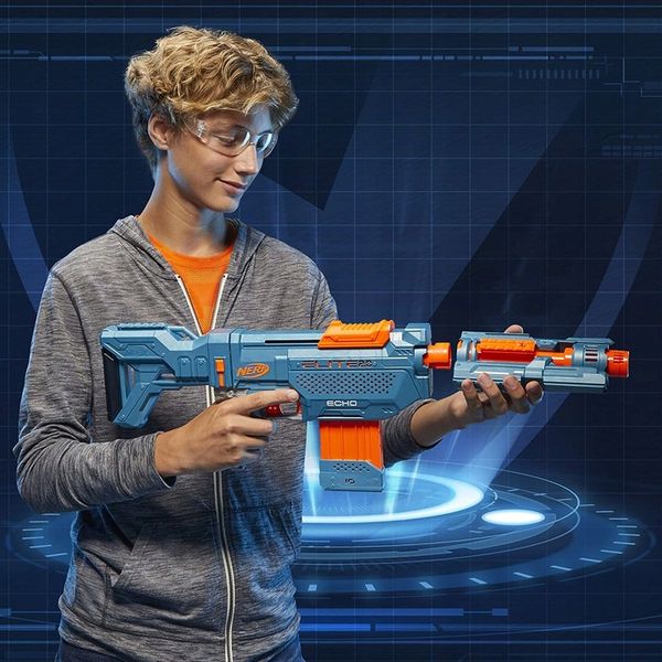 PISTOLET NERF ELITE 2.0 ECHO CS-10 4W1 +24 STRZAŁKI zdjęcie 11