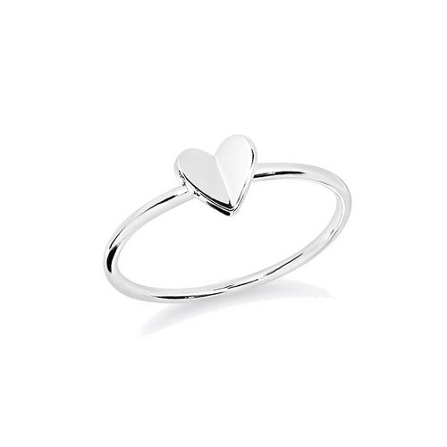 srebrny pierścionek z serduszkiem na Arena.pl
