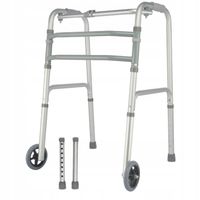 BALKONIK 3w1 ALUMINIOWY BALKONIK KROCZĄCO-STAŁY + KOŁA PRZEDNIE / HERDEGEN