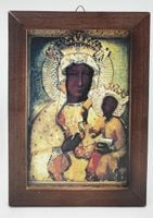obraz religijny 10x15cm matka boska częstochowska