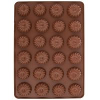 Forma silikonowa do pieczenia ciastek ciasteczek kruchych silikonowa 24 sztuki