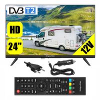 Telewizor do KAMPERA BUSA TIRA AUTA samochodowy 12V 230V 24'' VGA USB HDMI