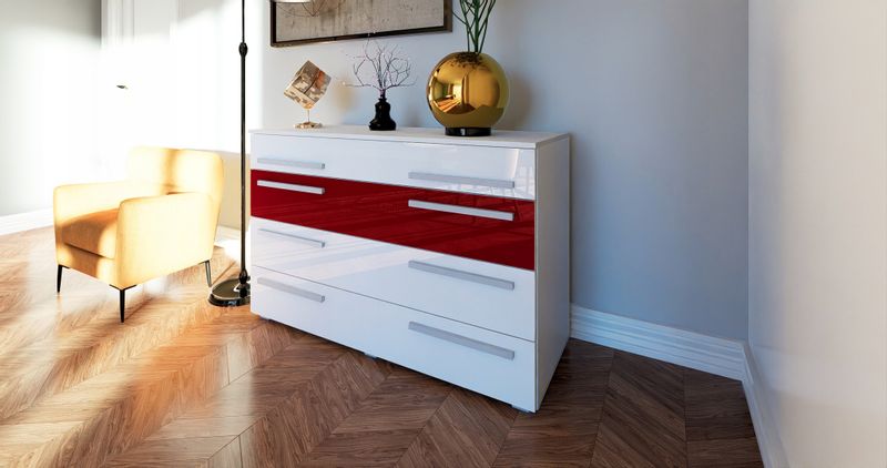 KOMODA z 4 szufladami 120cm zdjęcie 8