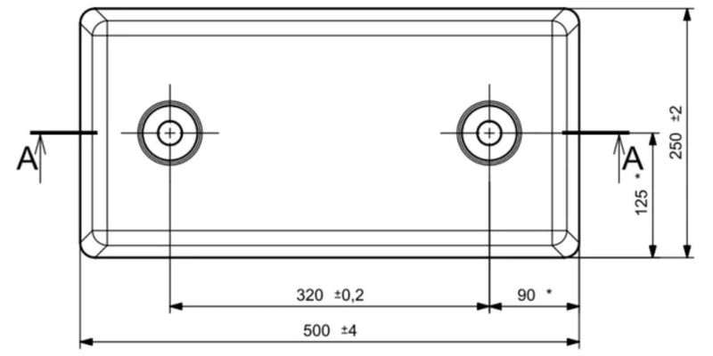 Odboje gumowe do ramp przeładunkowych 50cm OR-532U zdjęcie 3