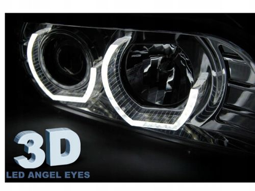 LAMPY REFLEKTORY DO BMW E39 OD 1995 DO 2003 Roku DAYLIGHT CHROME na Arena.pl