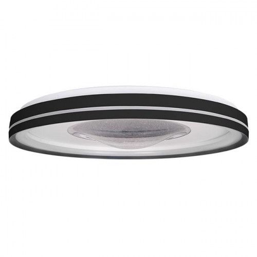 PLAFON LED 68W REGULACJA CCT ŚCIEMNIANIE PILOT CZARNY zdjęcie 2