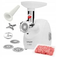 MASZYNKA DO MIELENIA MIĘSA SMAPP 489.8 BIAŁA NADZIEWARKA 3 SITKA 2000 W