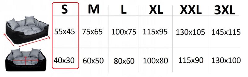 Legowisko Dla Psa Kojec Ecco 55X45 Cm Wodoodporne Czarne zdjęcie 8