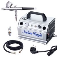 kompresor aerograf wąż filtr wentylator zbiornik wewnętrzny regulator ciśn.
