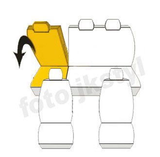 Pokrowce MIAROWE do Ford Focus II 2 combi 03-11r. P1 zdjęcie 3