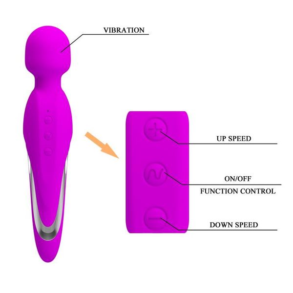 Masażer Pretty love - Mortimer, usb, 7 wibracji, 5 prędkości zdjęcie 4