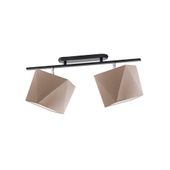 2-lampa sufitowa do salonu z regulacją kąta padania światła AKRON