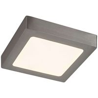Plafon LAMPA sufitowa LOIS 2667 Rabalux metalowa OPRAWA kwadratowa LED 12W 3000K satynowy chrom