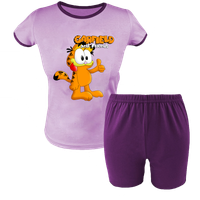 Krótka Piżama dziecięca Garfield i Przyjaciele