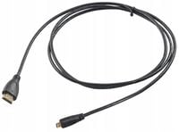 Kabel HDMI 1.4 Akyga AK-HD-15R HDMI - microHDMI 1,5m