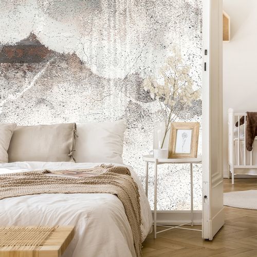 Fototapeta ABSTRAKCJA Imitacja Betonu Nowoczesny Wzór 400cm x 280cm na Arena.pl