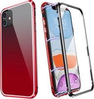 Etui case pokrowiec futerał iPhone 11 PRO czarne czerwone