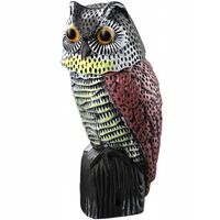 Odstraszacz Ptaków Na Ptaki Sowa Z Ruchomą Głową