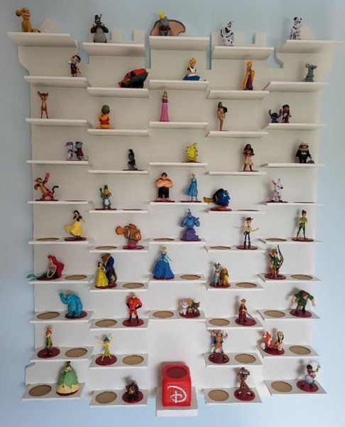 Półka na figurki audiobajki zamek  96 miejsc Disney Magia Słuchania zdjęcie 2