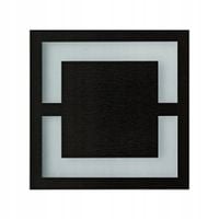 Oprawa Podtynkowa Schodowa QUADRO Czarny Barwa Neutralna 0,6W Dom Design