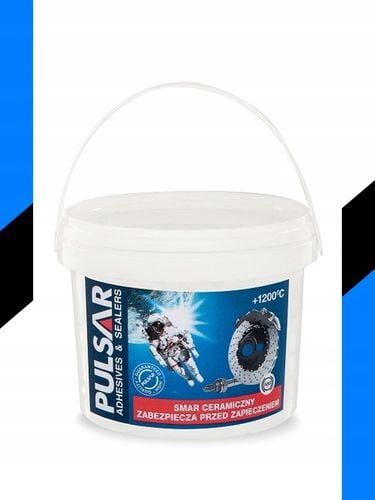 SMAR CERAMICZNY DO HAMULCÓW ŚRUB PULSAR PRZECIWZAPIECZENIOWY WIADERKO 450 g na Arena.pl