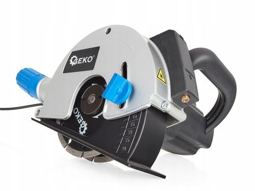 ELEKTRYCZNA BRUZDOWNICA DO BETONU ZE WSKAŹNIKIEM LASEREM 2 TARCZE na Arena.pl