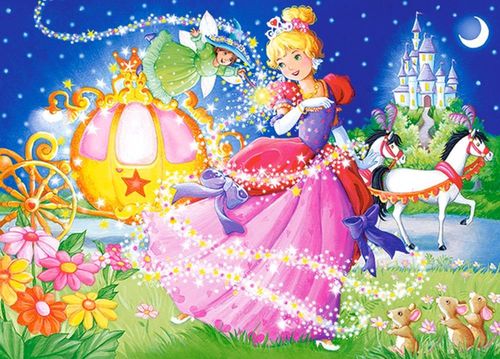 Puzzle 120el. cinderella na Arena.pl