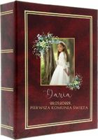 ALBUM NA ZDJĘCIA PREZENT NA KOMUNIĘ Z NADRUKIEM