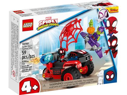 LEGO 10781 SUPER HEROES TECHNOTRÓJKOŁOWIEC SPIDER-MANA