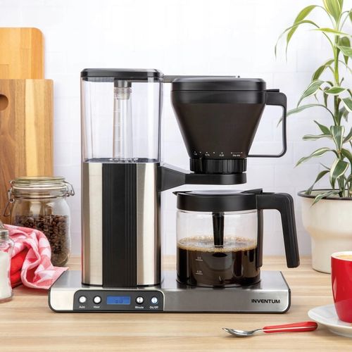 Ekspres Przelewowy do Kawy INVENTUM Timer Szklany Dzbanek 1,25l 1550W na Arena.pl