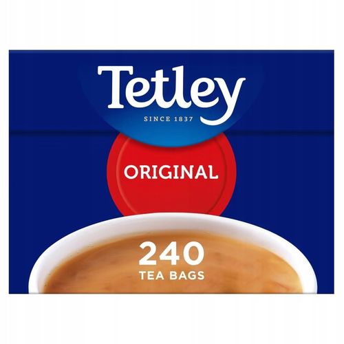 Herbata Czarna Angielska Klasyczna TETLEY ORIGINAL 240 torebek 750 g na Arena.pl