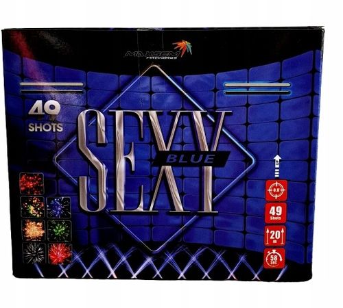 REWELACYJNA Wyrzutnia Fajerwerków 49 strzałów 20 mm mix efektów na imprezy na Arena.pl