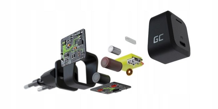 Szybka MAŁA Ładowarka Sieciowa GaN 33W Zasilacz USB-C Typ C PD do telefonu zdjęcie 6