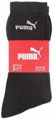 PUMA SKARPETKI KLASYCZNE DŁUGIE CZARNE 43-46 na Arena.pl